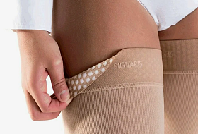 Компрессионные чулки скатываются сверху. Что делать? Компрессионные чулки скатываются сверху. Что делать?